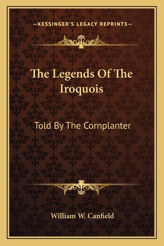 Front cover_The Legends Of The Iroquois