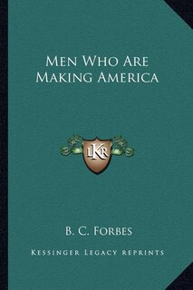 Front cover_Men Who Are Making America