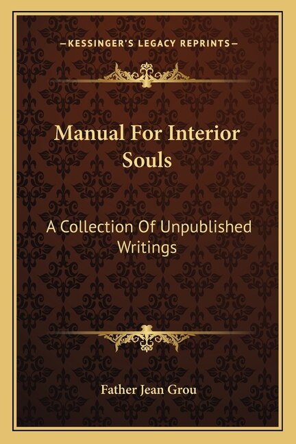 Couverture_Manual for Interior Souls