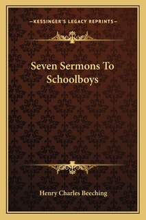 Front cover_Seven Sermons To Schoolboys