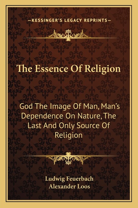 Front cover_The Essence of Religion