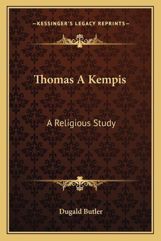 Front cover_Thomas A Kempis