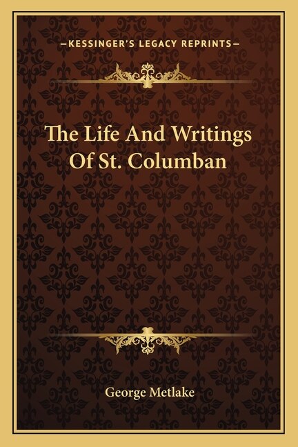 Front cover_The Life And Writings Of St. Columban
