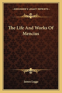 Front cover_The Life And Works Of Mencius