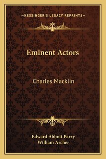 Front cover_Eminent Actors