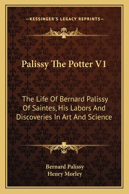 Couverture_Palissy The Potter V1