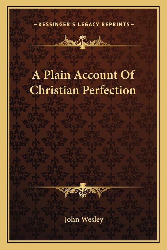 Front cover_A Plain Account Of Christian Perfection
