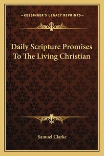Front cover_Daily Scripture Promises to the Living Christian