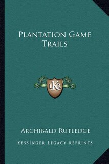 Front cover_Plantation Game Trails
