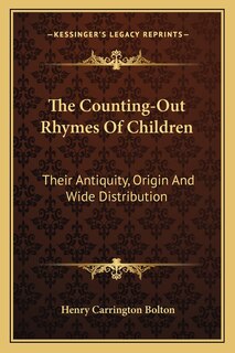 Front cover_The Counting-Out Rhymes of Children