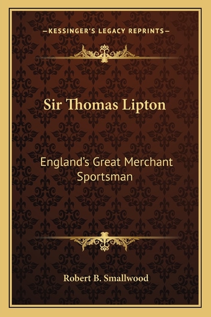 Front cover_Sir Thomas Lipton