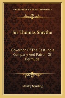 Couverture_Sir Thomas Smythe