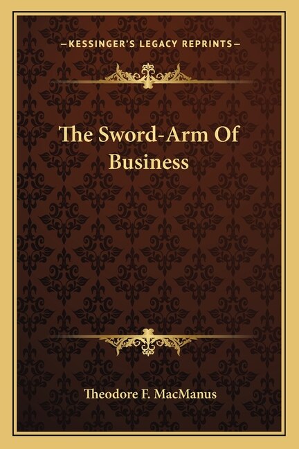 Front cover_The Sword-Arm Of Business
