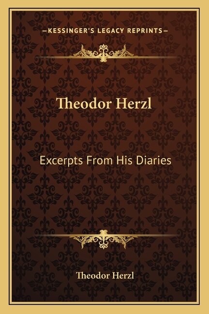 Front cover_Theodor Herzl