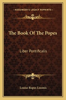 Front cover_The Book Of The Popes