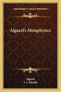 Front cover_Algazel's Metaphysics