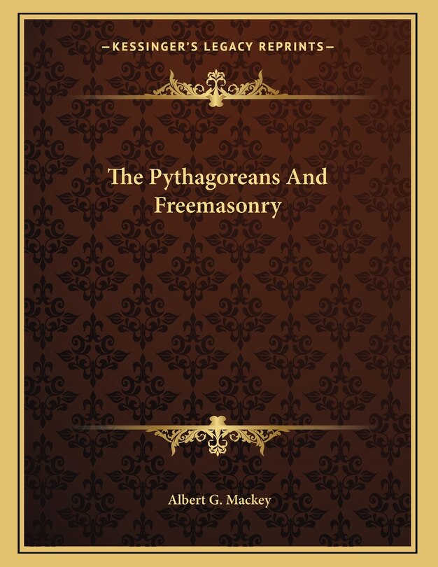 Couverture_The Pythagoreans And Freemasonry