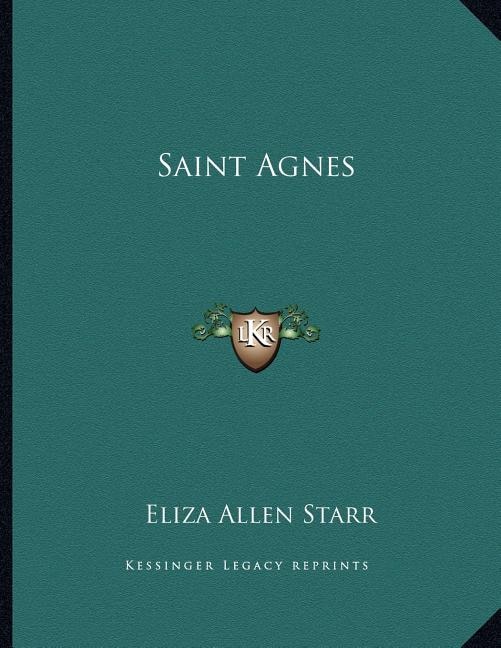 Front cover_Saint Agnes