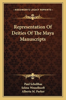 Front cover_Representation Of Deities Of The Maya Manuscripts