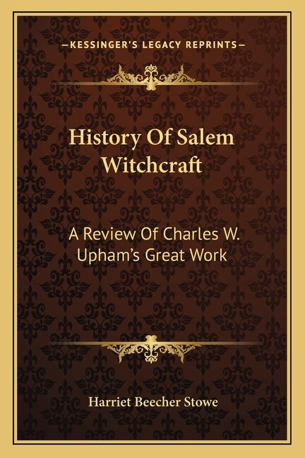 Couverture_History Of Salem Witchcraft