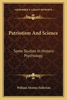 Couverture_Patriotism And Science