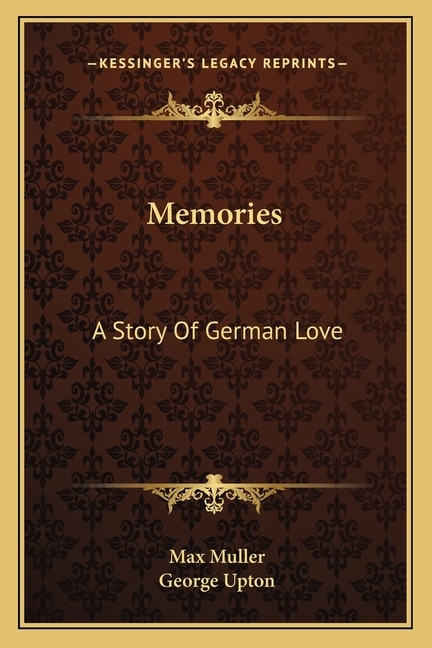 Front cover_Memories