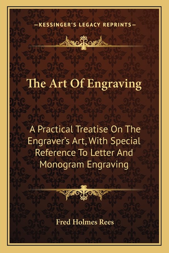 Front cover_The Art Of Engraving