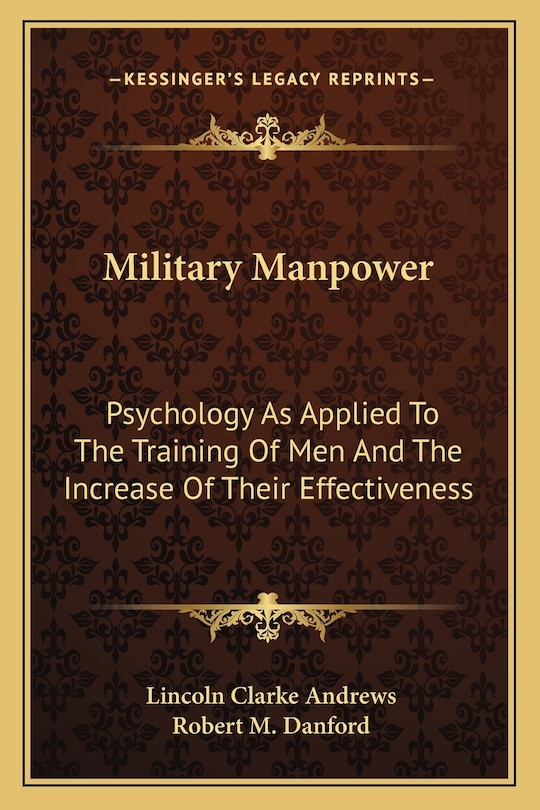 Front cover_Military Manpower