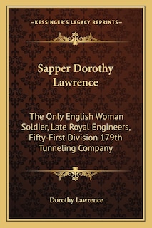 Front cover_Sapper Dorothy Lawrence