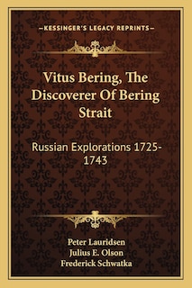 Front cover_Vitus Bering, the Discoverer of Bering Strait