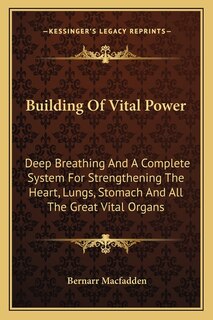 Front cover_Building Of Vital Power