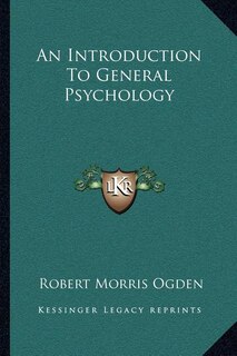 Couverture_An Introduction To General Psychology