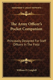Front cover_The Army Officer's Pocket Companion