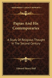 Couverture_Papias And His Contemporaries