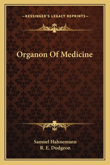 Front cover_Organon of Medicine