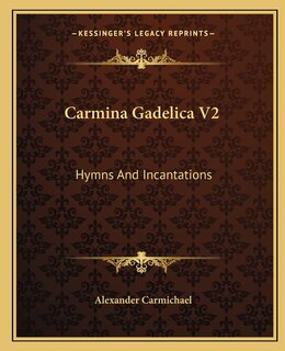 Front cover_Carmina Gadelica V2