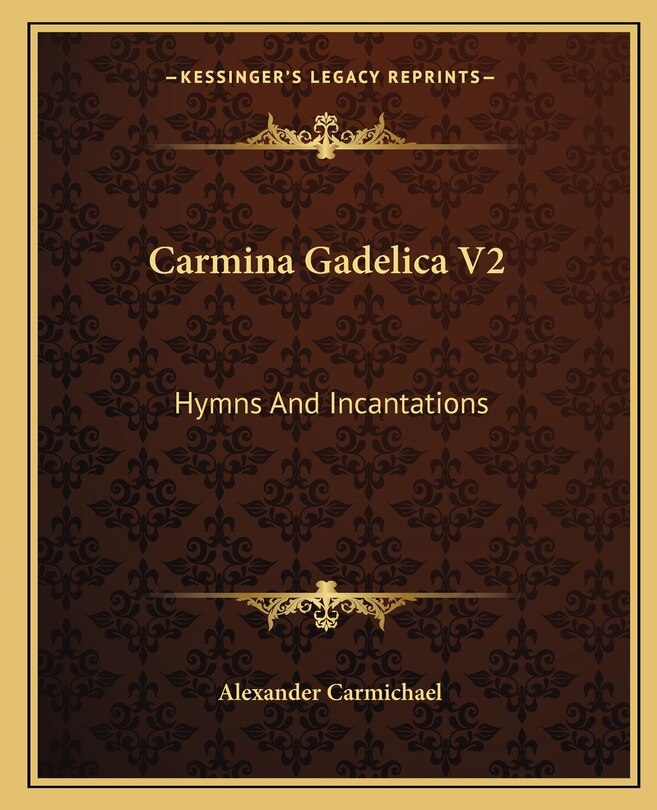 Front cover_Carmina Gadelica V2