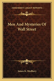 Front cover_Men and Mysteries of Wall Street