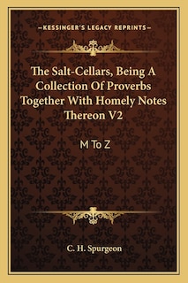 Front cover_The Salt-Cellars, Being A Collection Of Proverbs Together With Homely Notes Thereon V2