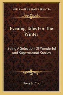 Couverture_Evening Tales For The Winter