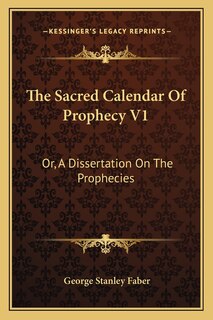 Front cover_The Sacred Calendar of Prophecy V1