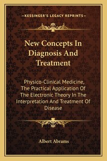 Front cover_New Concepts In Diagnosis And Treatment