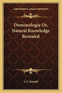 Couverture_Demonologia Or, Natural Knowledge Revealed