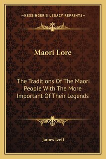 Front cover_Maori Lore