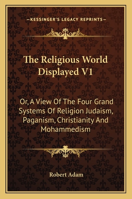 Couverture_The Religious World Displayed V1