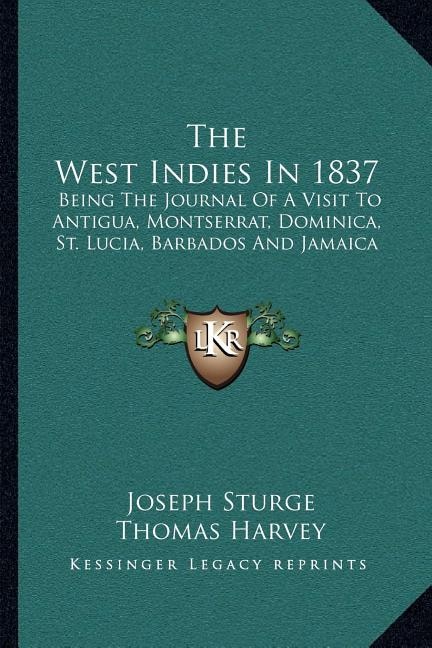 Couverture_The West Indies In 1837