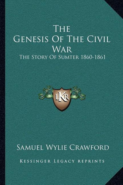 Couverture_The Genesis Of The Civil War