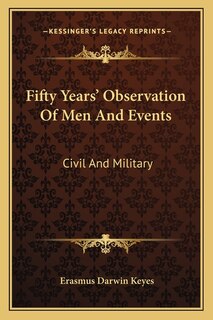 Couverture_Fifty Years' Observation Of Men And Events
