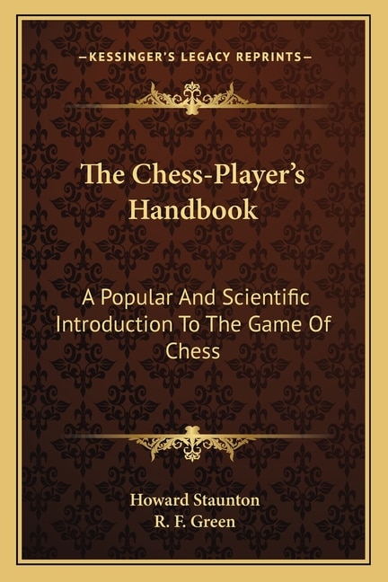 Front cover_The Chess-Player's Handbook