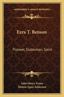 Front cover_Ezra T. Benson